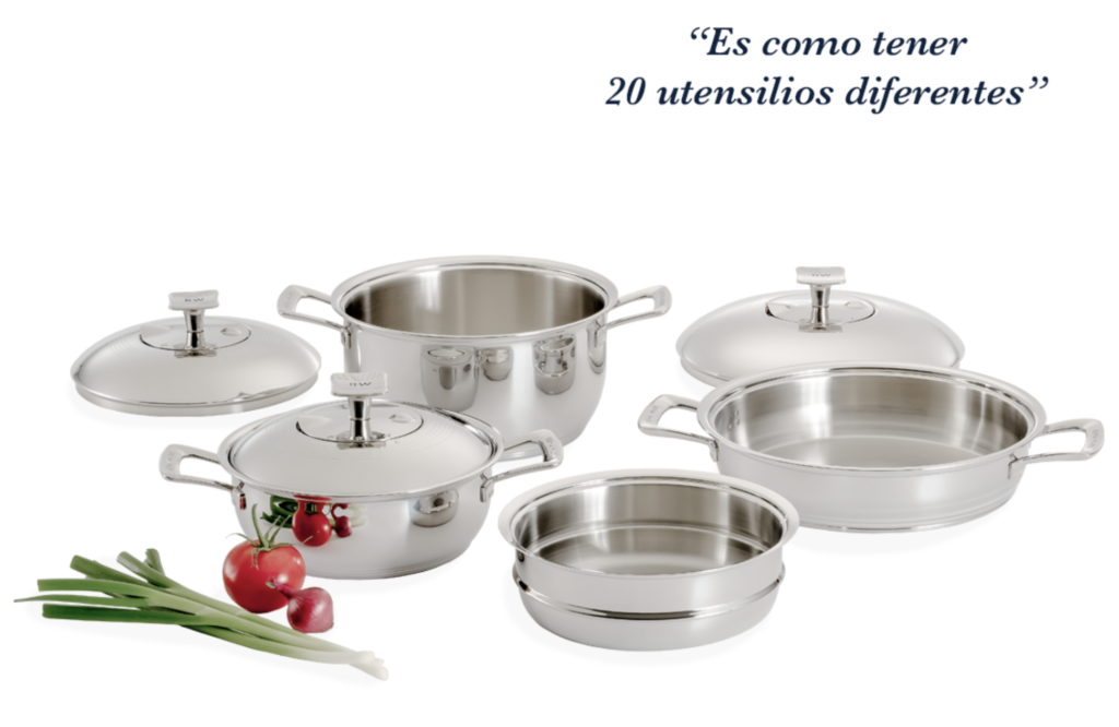 Juego Chef I de acero inoxidable Rena Ware